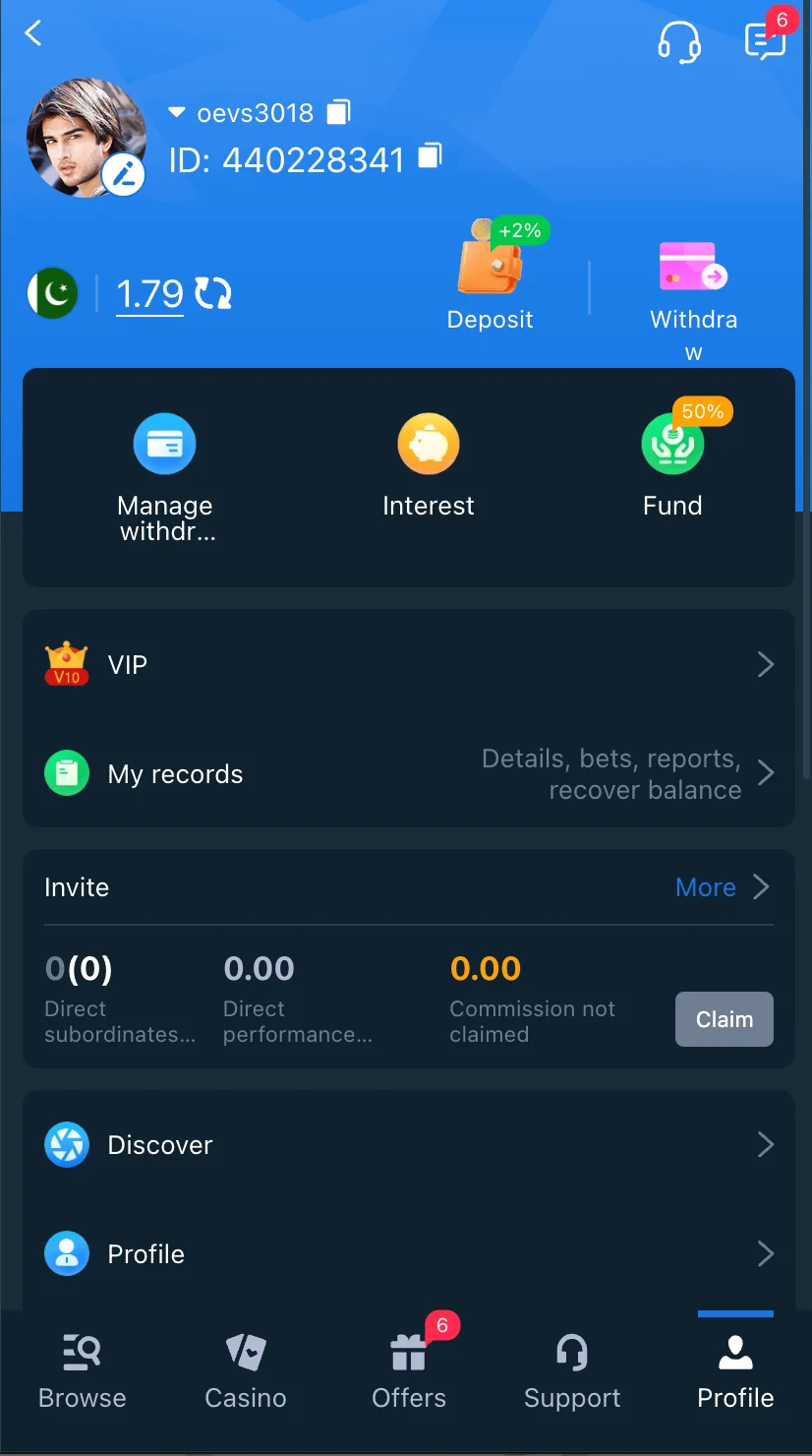 PKR Bet overview
